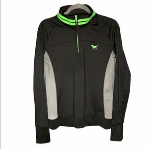 VICTORIA SECRET PINK ULTIMATE Black Green Quarter